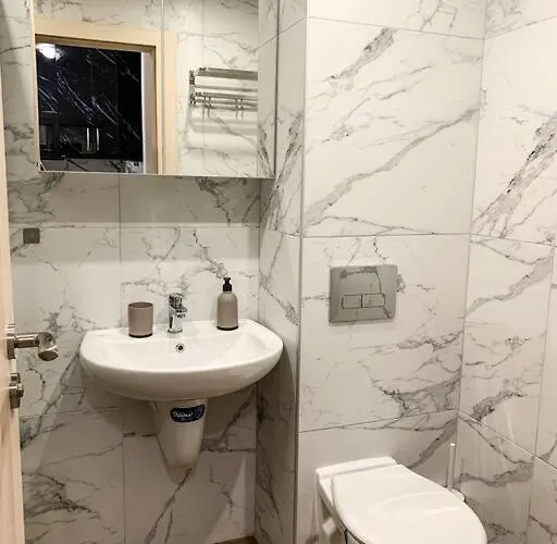 Cozy Riverside Pine E5 Apartament Borowec